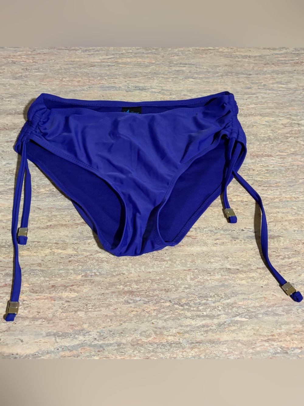 Catalina Royal Blue Bikini Bottom with Side Tie